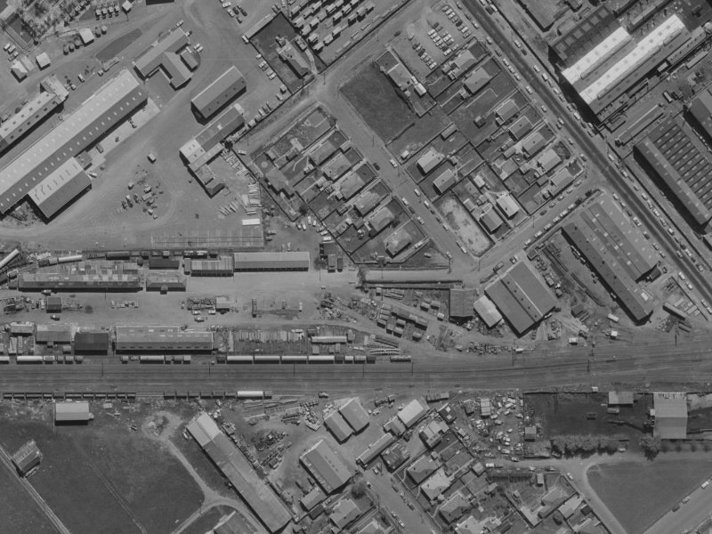 74 Whiteleigh Avenue from the air, 1970-1974