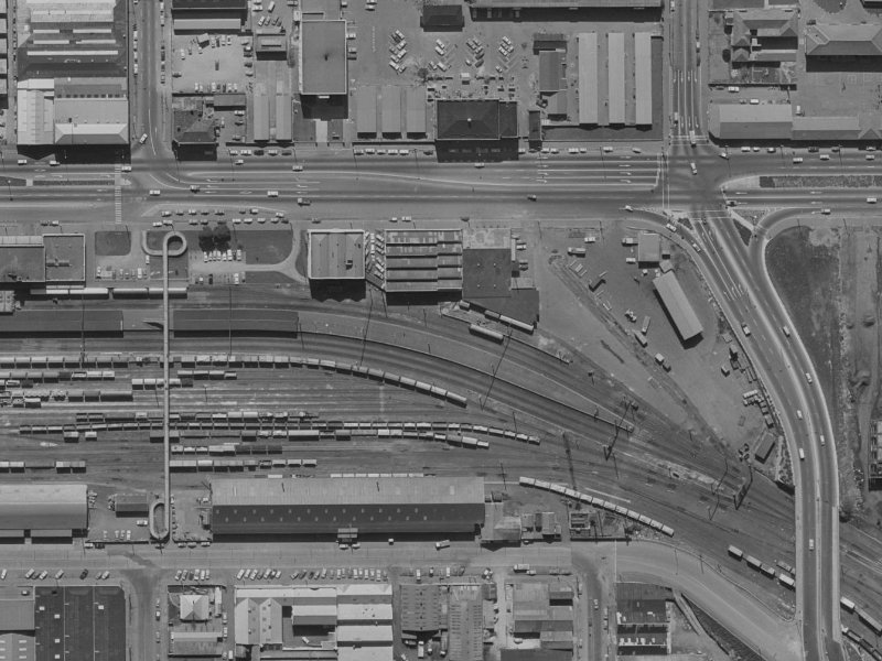 4 Washington Way from the air, 1970-1974