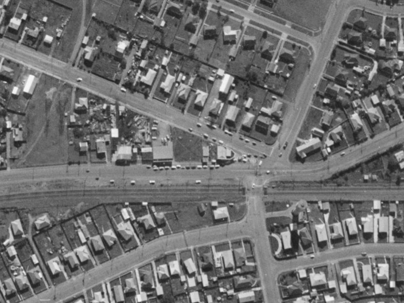 308A Waterloo Road from the air, 1970-1974