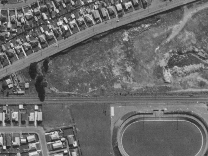 278 Waterloo Road from the air, 1970-1974