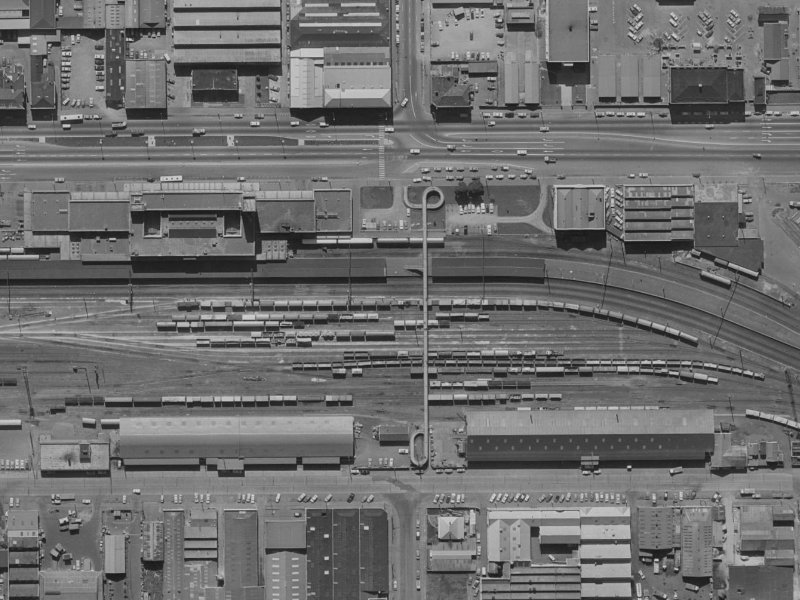 118 Gasson Street from the air, 1970-1974