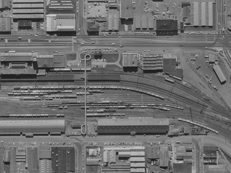 15 Washington Way from the air, 1970-1974