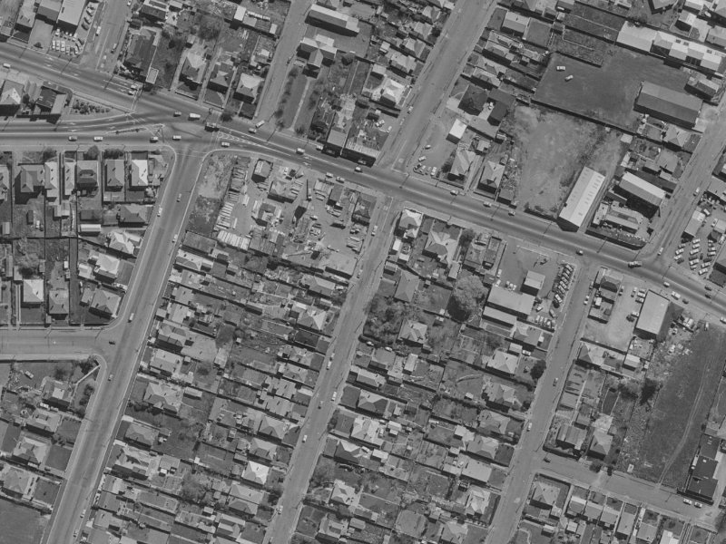 111 Barbour Street from the air, 1970-1974