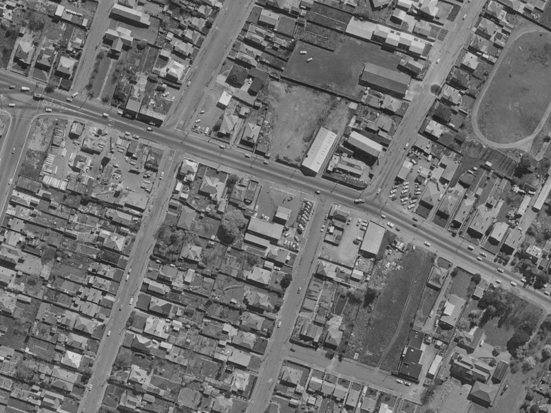256 Ferry Road from the air, 1970-1974
