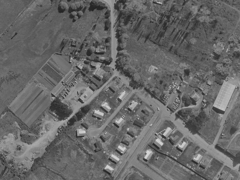 69 Maces Road from the air, 1970-1974