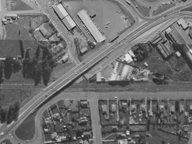 191 Main S Road from the air, 1970-1974