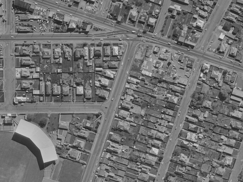 464A Wilsons Road North from the air, 1970-1974