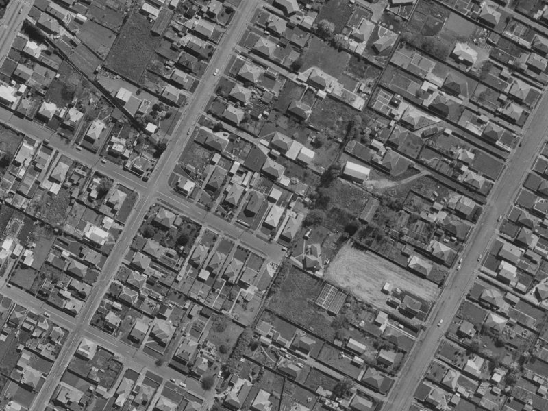 41 Bass Street from the air, 1970-1974
