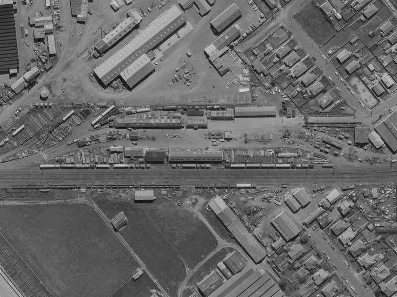 9 O'Shannessey Place from the air, 1970-1974