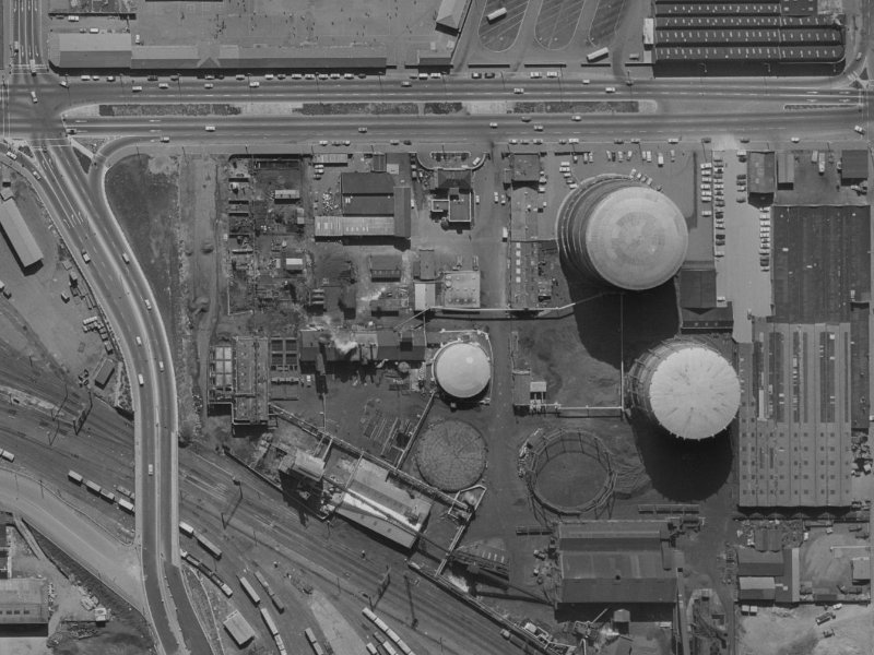14-16 Iversen Terrace from the air, 1970-1974