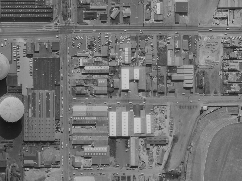 17 Stevens Street from the air, 1970-1974