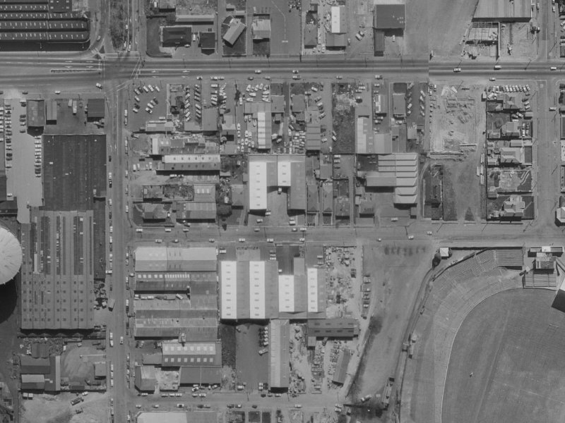 21 Stevens Street from the air, 1970-1974