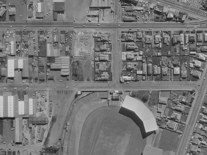 1 Lancaster Street from the air, 1970-1974