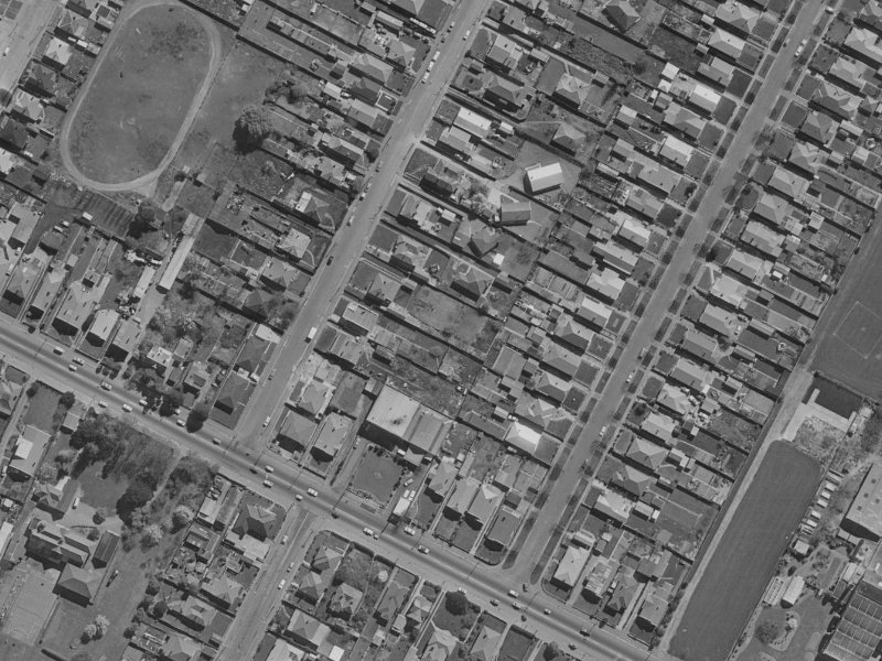 18B Bordesley Street from the air, 1970-1974