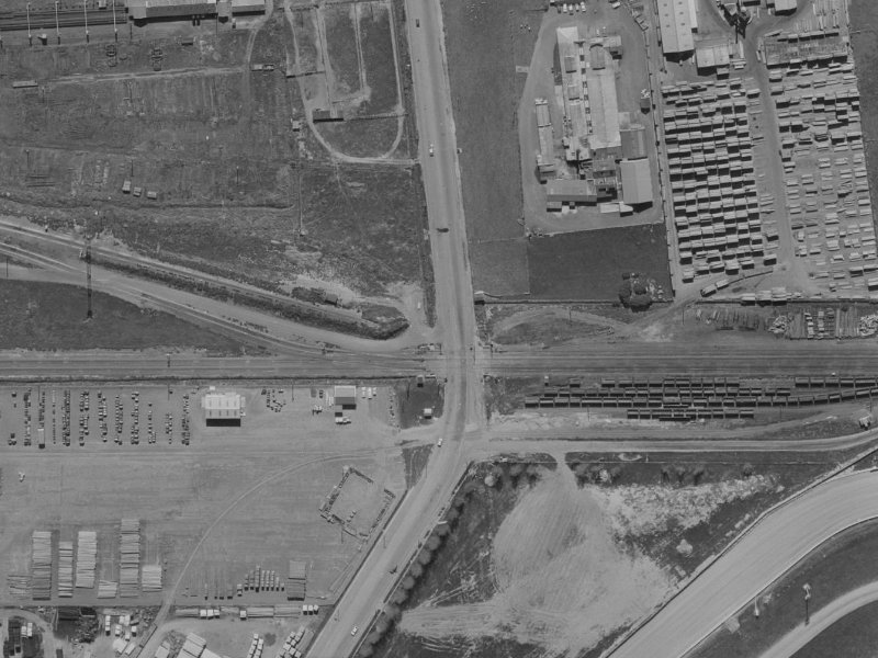 131 Wrights Road from the air, 1970-1974