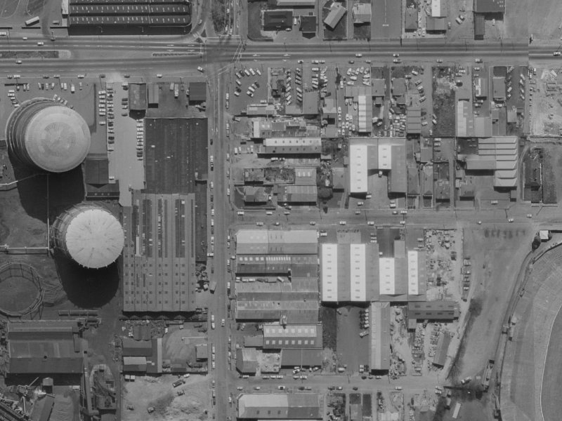 3 Stevens Street from the air, 1970-1974