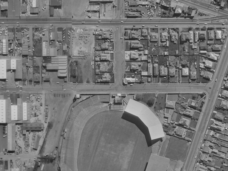 60 Stevens Street from the air, 1970-1974