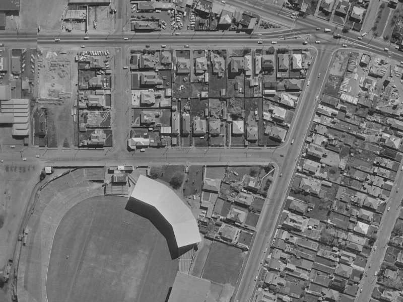 69 Stevens Street from the air, 1970-1974