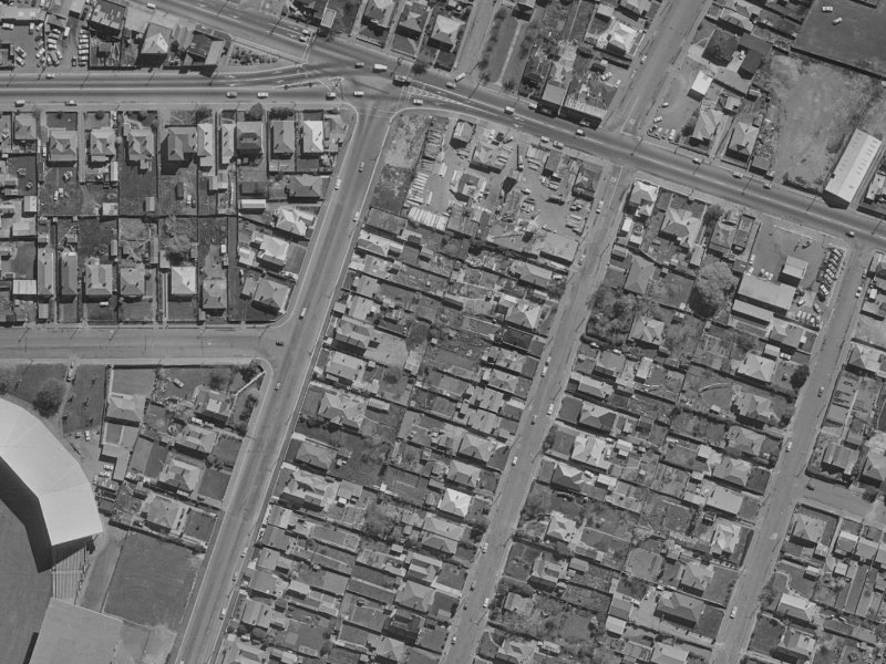 101E Barbour Street from the air, 1970-1974