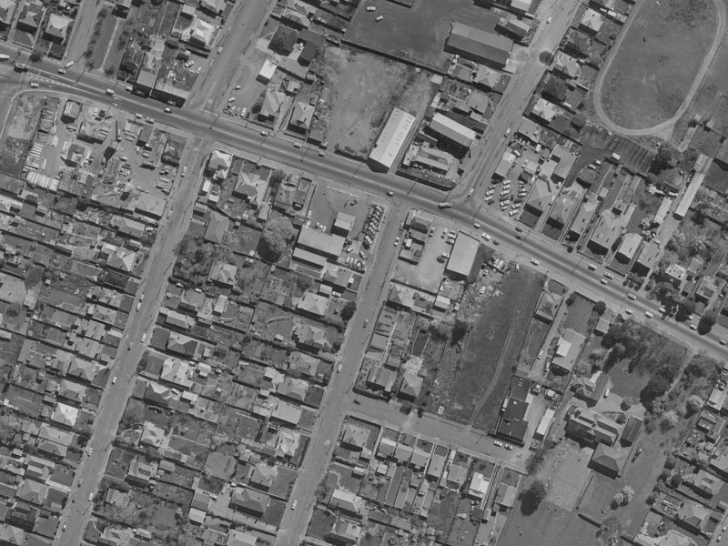 111 Grafton Street from the air, 1970-1974