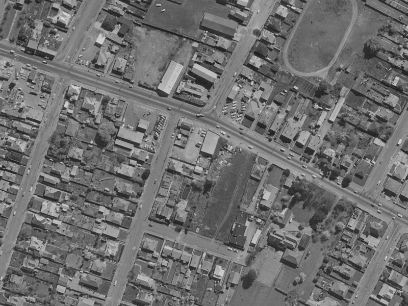 268 Ferry Road from the air, 1970-1974