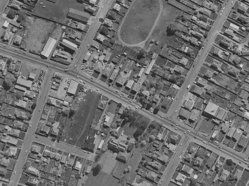 301 Ferry Road from the air, 1970-1974