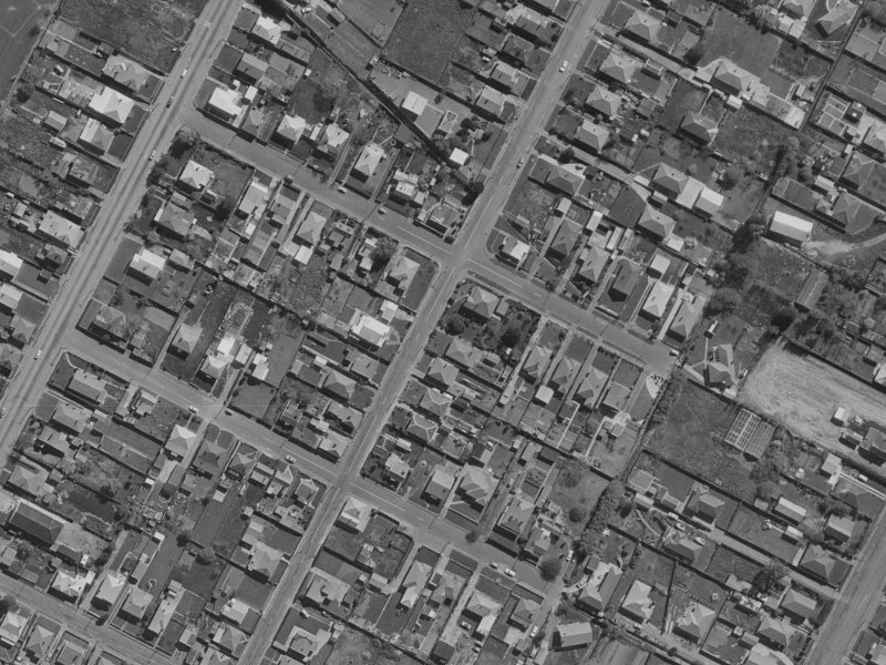 42 Randolph Street from the air, 1970-1974