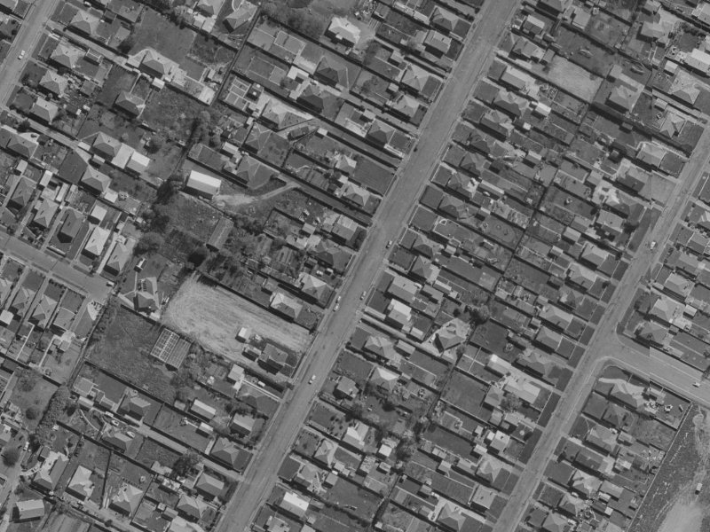 61 Mackworth Street from the air, 1970-1974