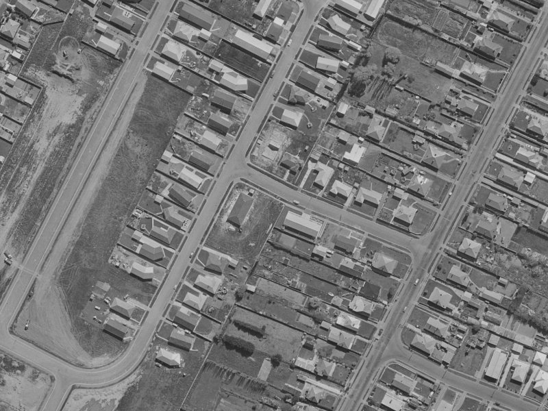 4 Bute Street from the air, 1970-1974