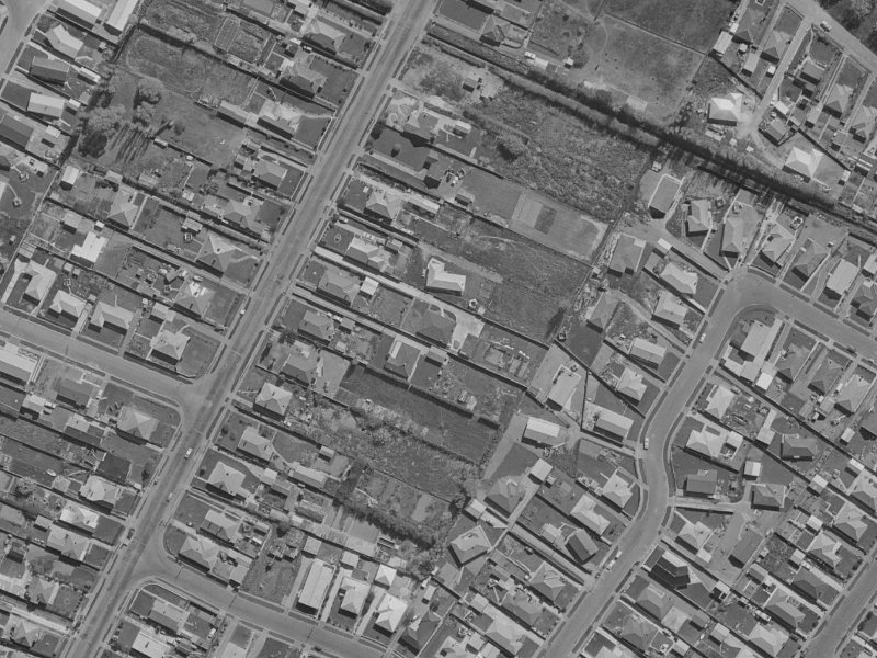 90A Tilford Street from the air, 1970-1974
