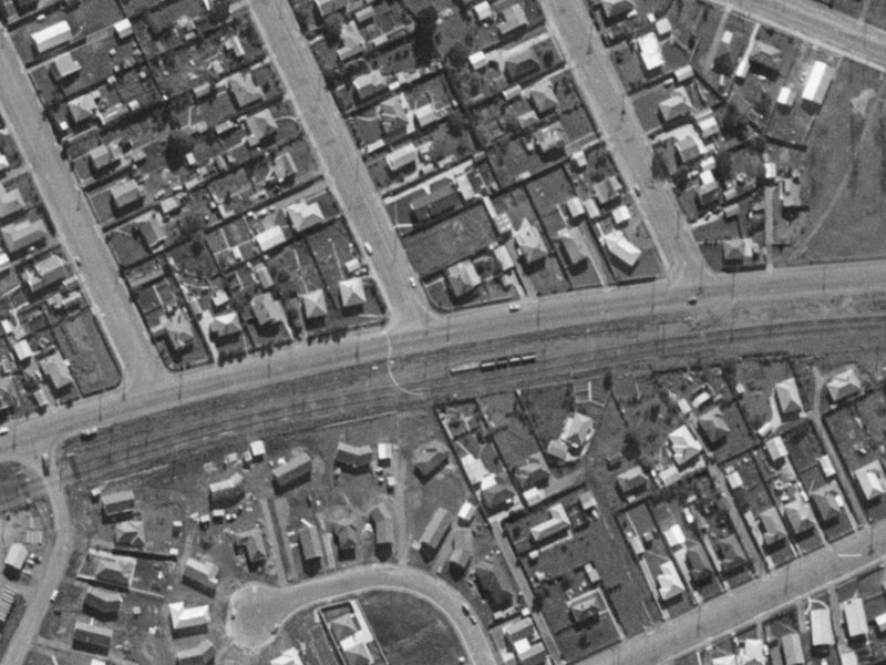 2 Finsbury Street from the air, 1970-1974