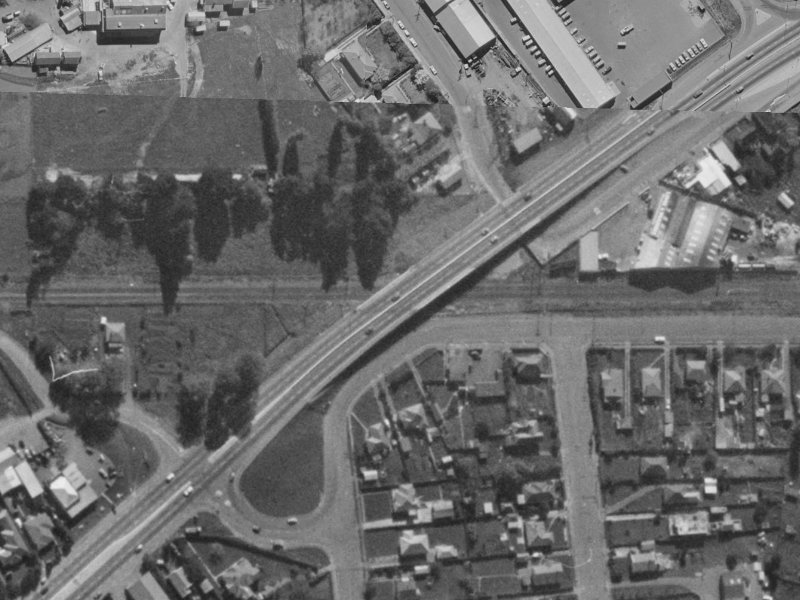 8 Distribution Lane from the air, 1970-1974