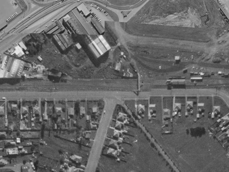 18 Alloy Street from the air, 1970-1974