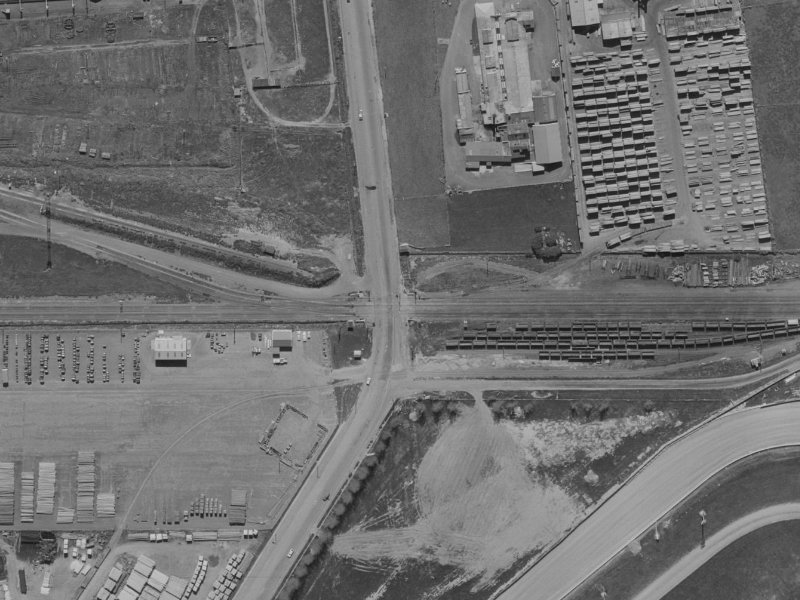 132 Wrights Road from the air, 1970-1974