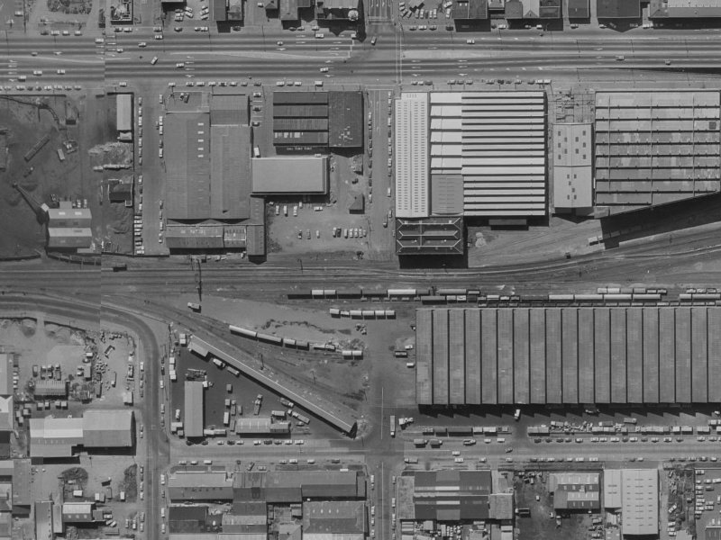 110 Durham Street South from the air, 1970-1974