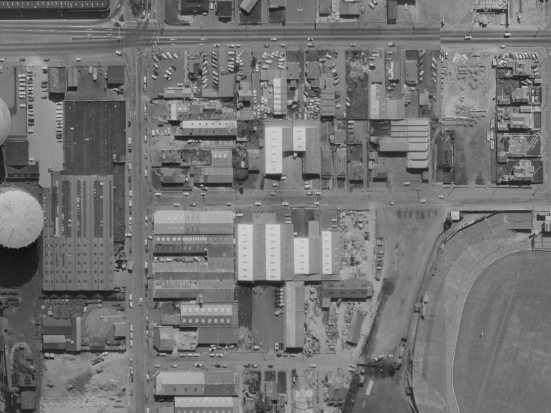 18 Stevens Street from the air, 1970-1974