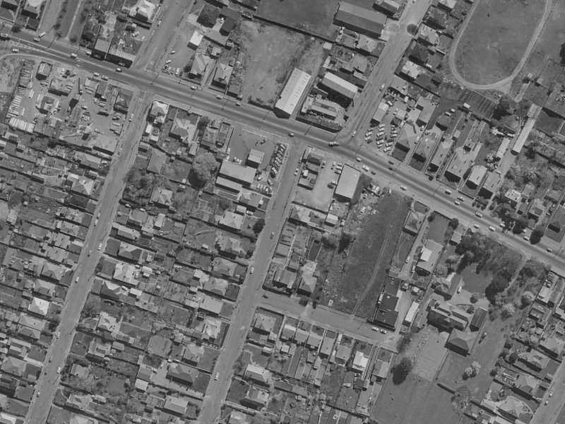 100 Grafton Street from the air, 1970-1974