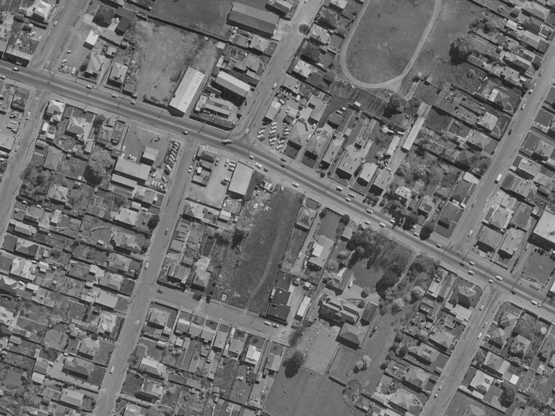 276 Ferry Road from the air, 1970-1974