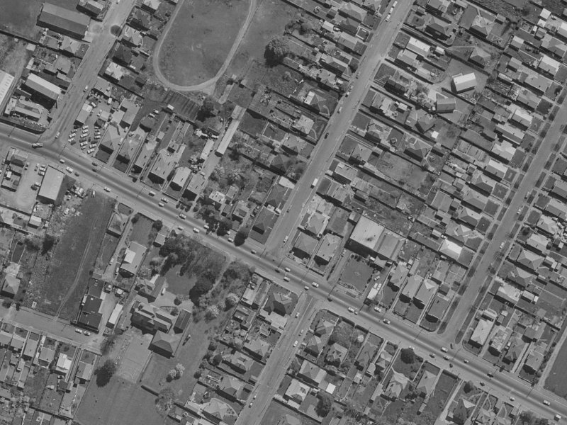 7 Bordesley Street from the air, 1970-1974