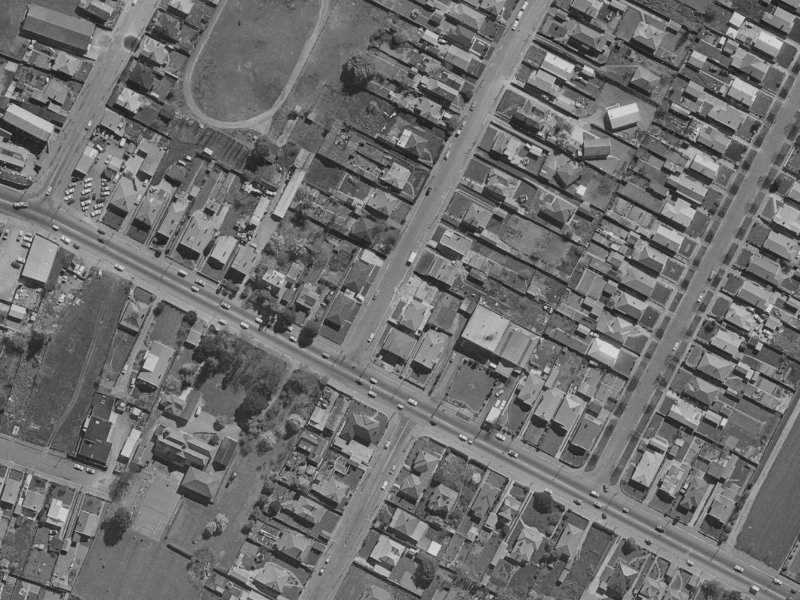 6 Bordesley Street from the air, 1970-1974