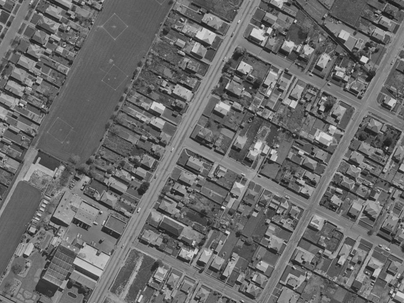 30 Aldwins Road from the air, 1970-1974