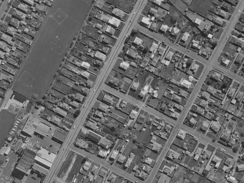 7 Edmonds Street from the air, 1970-1974