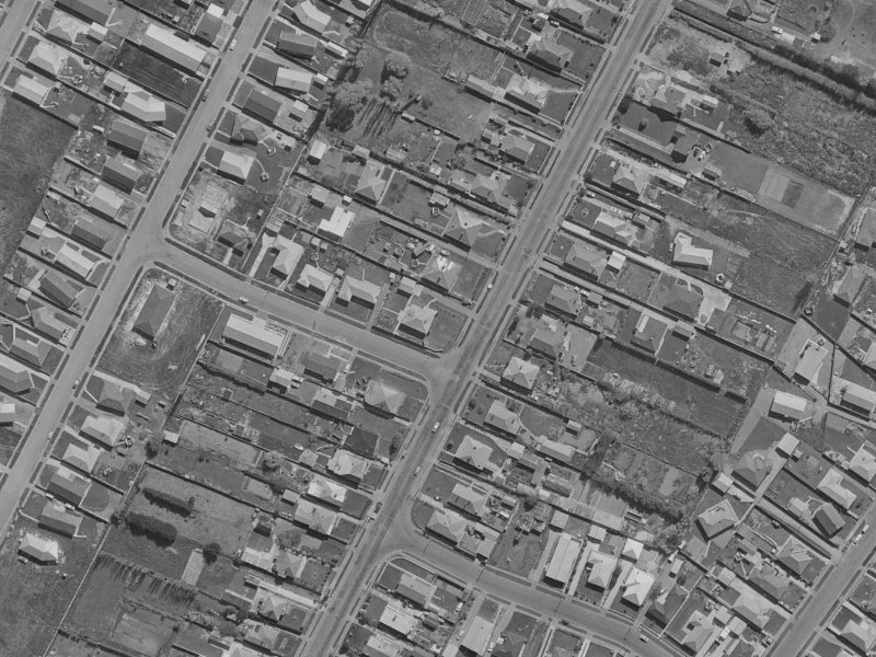 81 Tilford Street from the air, 1970-1974