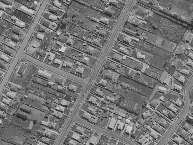 81-83 Tilford Street from the air, 1970-1974