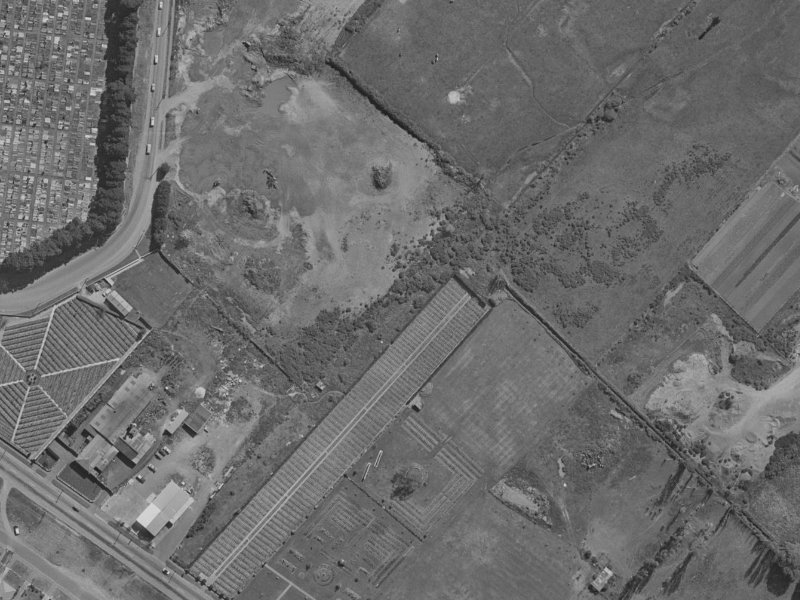 19 Raupo Street from the air, 1970-1974