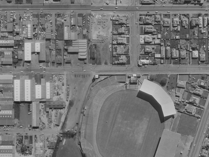 6 Stevens Street from the air, 1970-1974