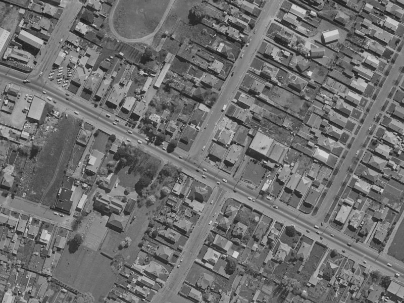 321A Ferry Road from the air, 1970-1974