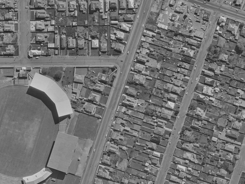 446 Wilsons Road from the air, 1970-1974