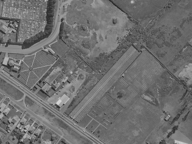 9 Raupo Street from the air, 1970-1974