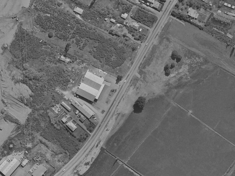 187 Dyers Road from the air, 1970-1974